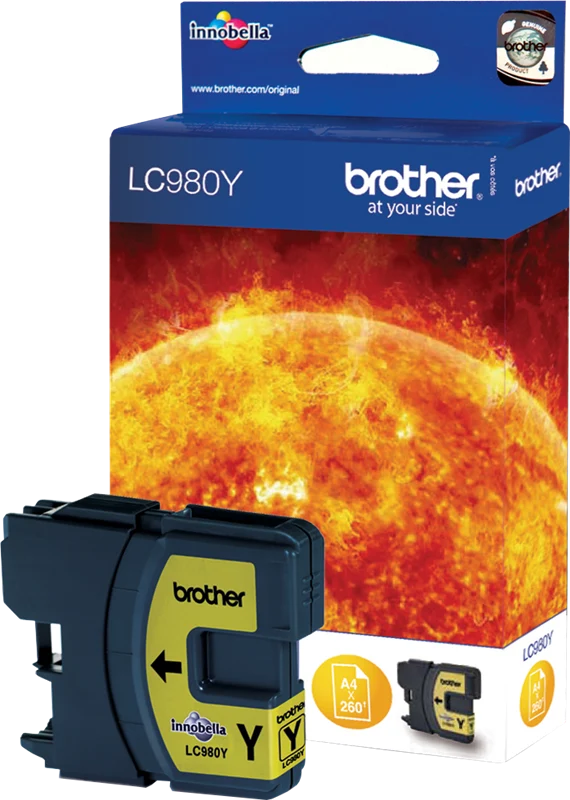 Brother LC980Y Gelb Druckerpatrone