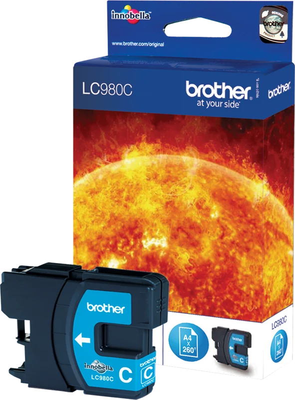 Brother LC980C Cyan Druckerpatrone