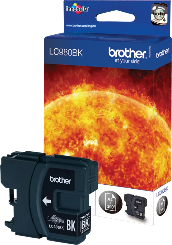 Brother LC980BK Schwarz Druckerpatrone