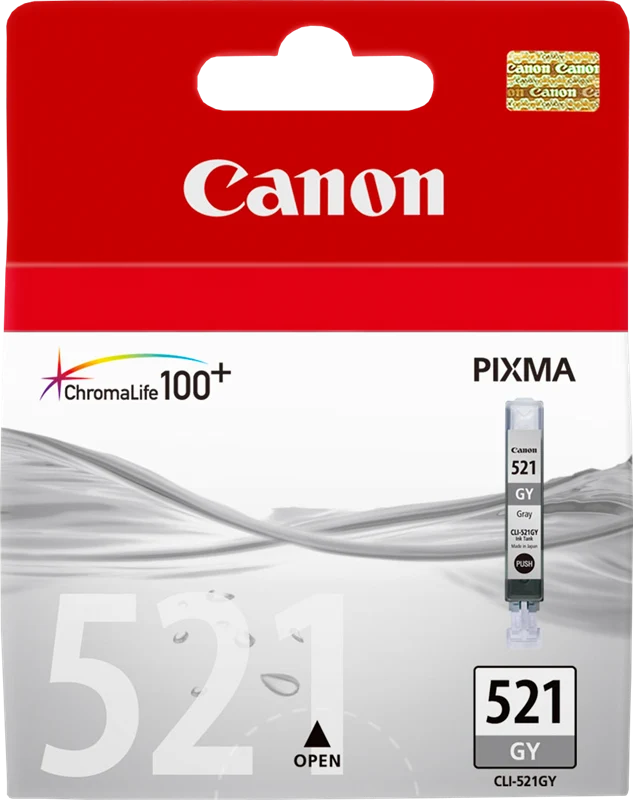 Canon CLI-521gy Grau Druckerpatrone 2937B001