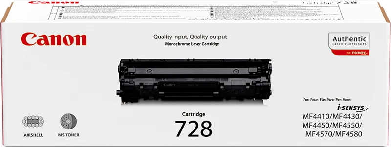 Canon 728 Schwarz Toner