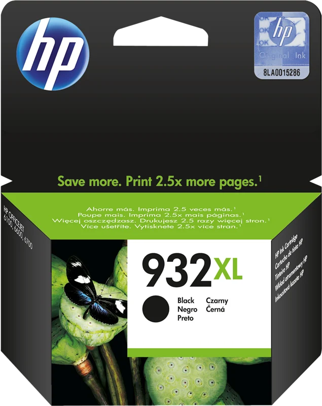 HP 932 XL Schwarz Druckerpatrone CN053AE