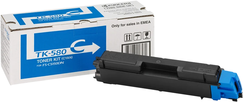 Kyocera TK-580c Cyan Toner