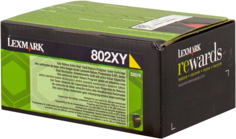 Lexmark 802XY Gelb Toner
