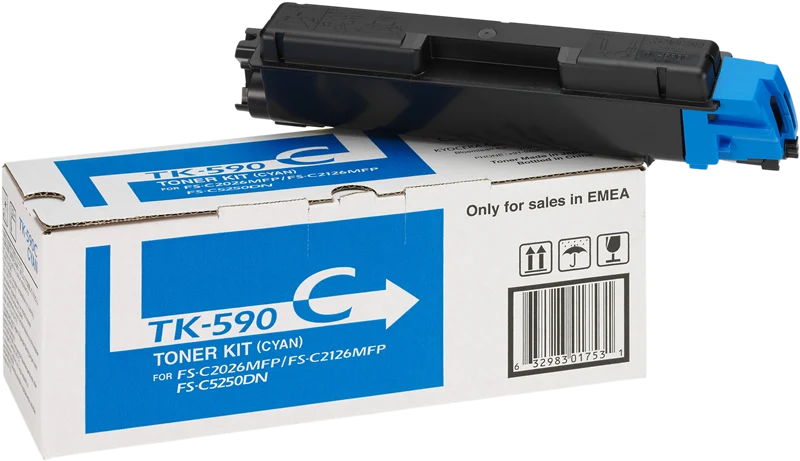 Kyocera TK-590c Cyan Toner