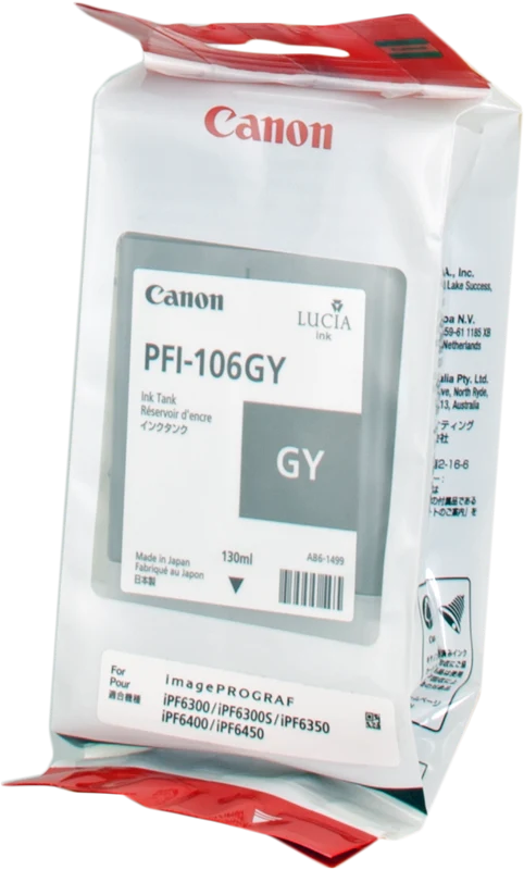 Canon PFI-106gy Grau Druckerpatrone 6630B001