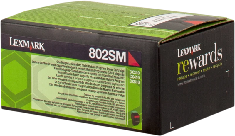 Lexmark 802SM Magenta Toner