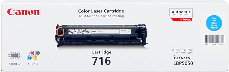 Canon 716c Cyan Toner