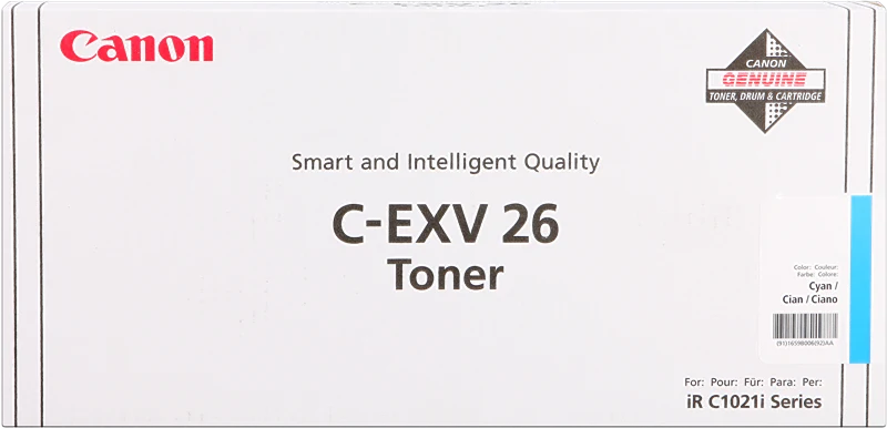 Canon C-EXV26c Cyan Toner