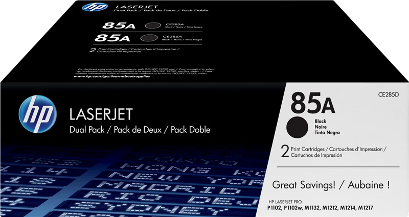 HP 85A Multipack Schwarz