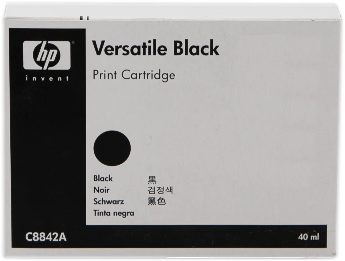 HP SPS 40ml Schwarz Druckerpatrone C8842A