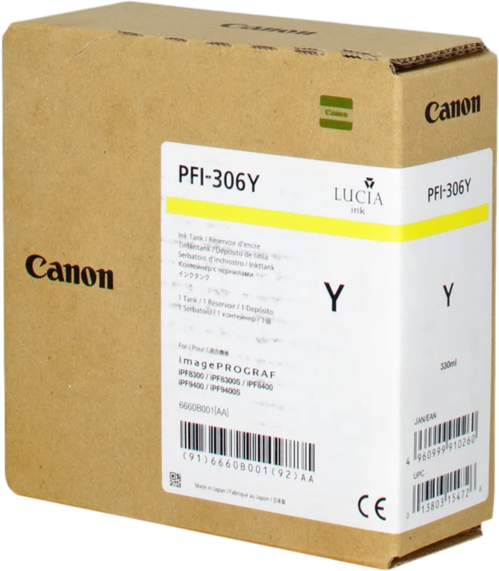 Canon PFI-306y Gelb Druckerpatrone 6660B001