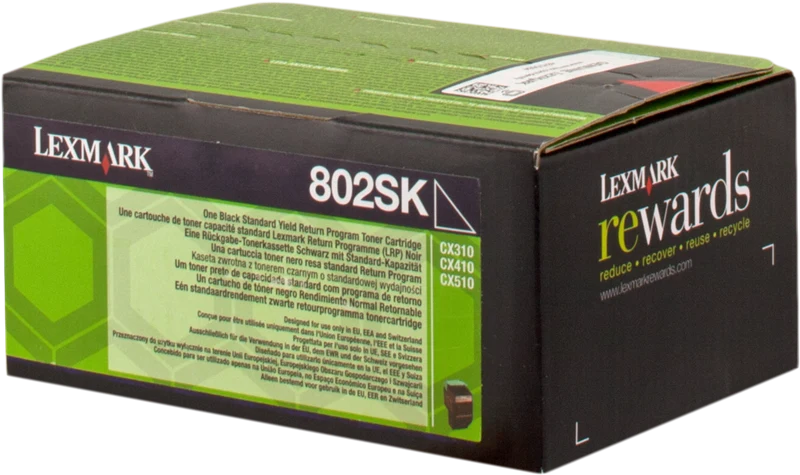 Lexmark 802SK Schwarz Toner