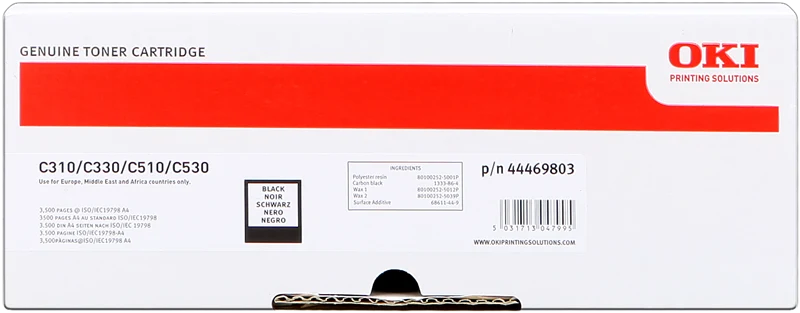 OKI 44469803 Schwarz Toner