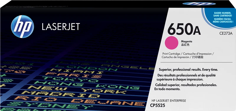HP 650A Magenta Toner