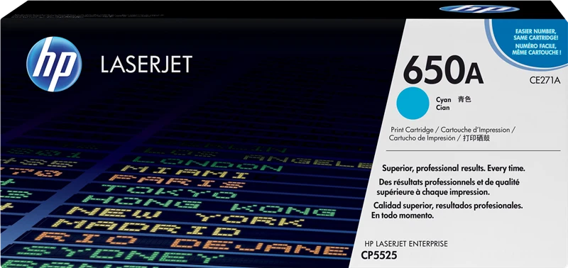 HP 650A Cyan Toner