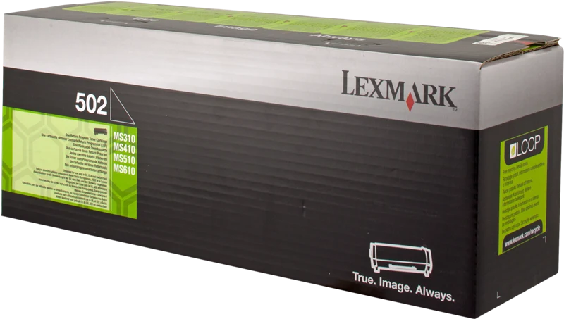 Lexmark 502 Schwarz Toner