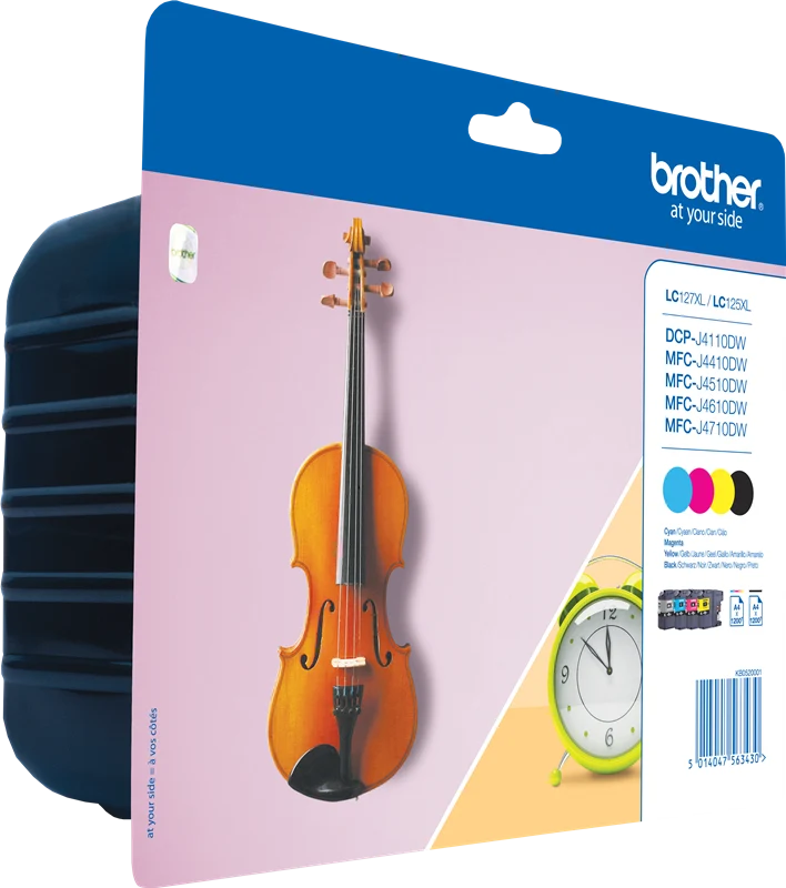 Brother LC-127XL+LC-125XL Multipack Schwarz/Cyan/Magenta/Gelb