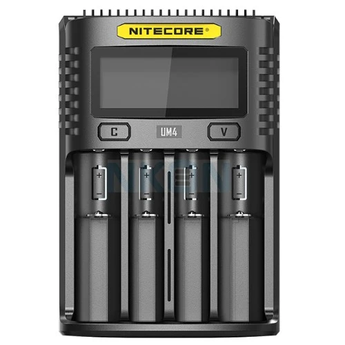 Nitecore UM4 4 x Penlite Ladegerät (AA/AAA) mit indicator