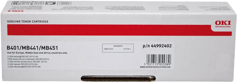 OKI 44992402 Schwarz Toner