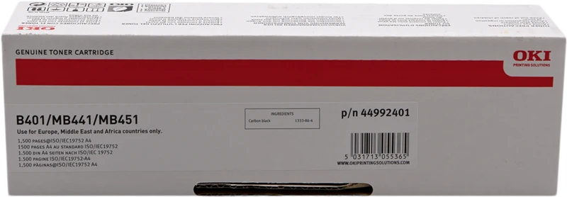 OKI 44992401 Schwarz Toner