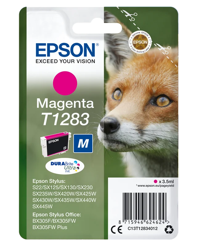 Epson T1283 Magenta Druckerpatrone C13T12834012