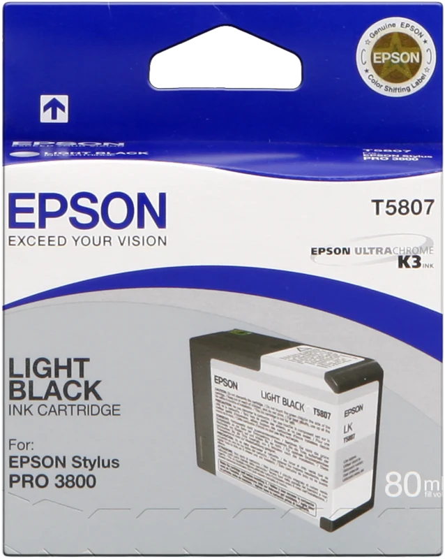 Epson T5807 lightblack Druckerpatrone C13T580700