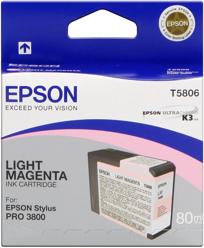 Epson T5806 Light Magenta Druckerpatrone C13T580600
