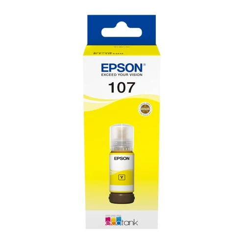 EPSON 107 EcoTank Gelb Tintenflasche