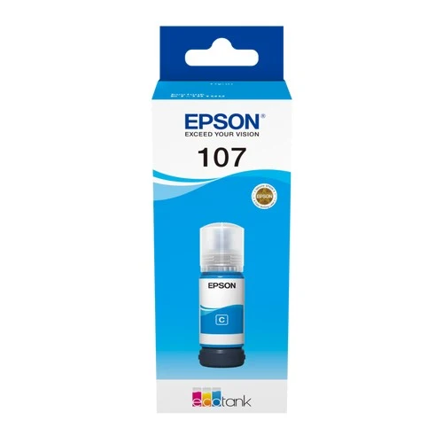 EPSON 107 EcoTank Cyan Tintenflasche
