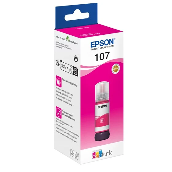 EPSON 107 EcoTank Magenta Tintenflasche