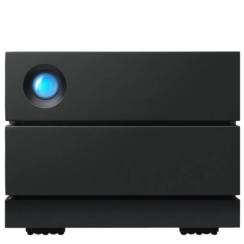 LACIE 2big RAID 8 TB USB-C 3,5-Zoll-Hot-Swap-fähige IronWolf Pro-Laufwerke mit 7,2 U/min + 5 Jahre Datenwiederherstellung