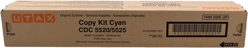 Utax 652511011 Cyan Toner