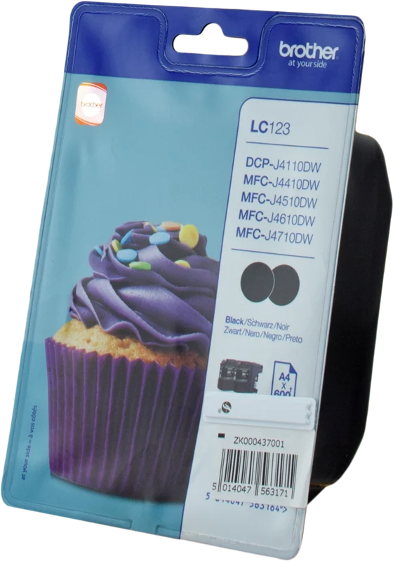 Brother LC-123 Multipack Schwarz