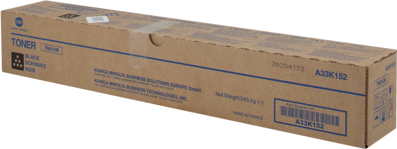 Konica Minolta TN512K Schwarz Toner