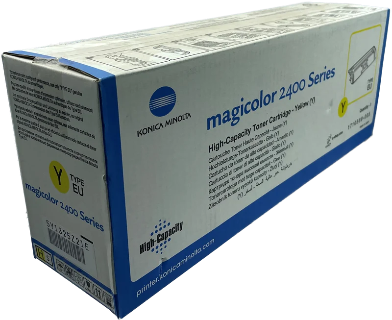 Konica Minolta A00W132 Gelb Toner