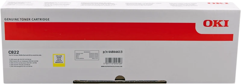 OKI 44844613 Gelb Toner
