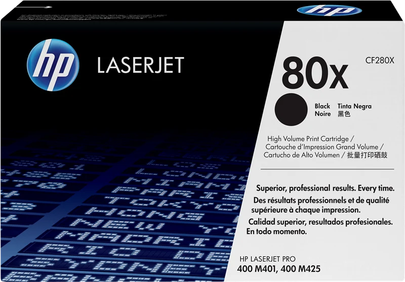 HP 80X Schwarz Toner