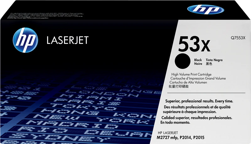 HP 53X Schwarz Toner