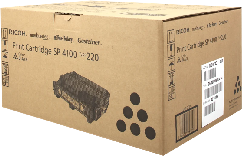 Ricoh SP 4100BK Schwarz Toner