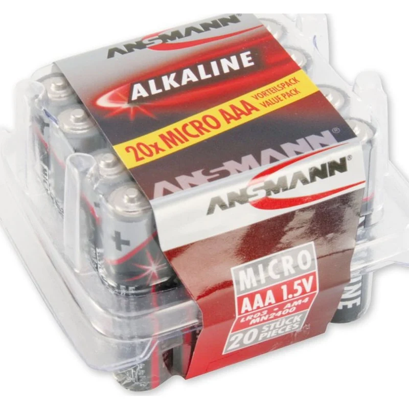 Ansmann Alkaline AAA 20 Stück