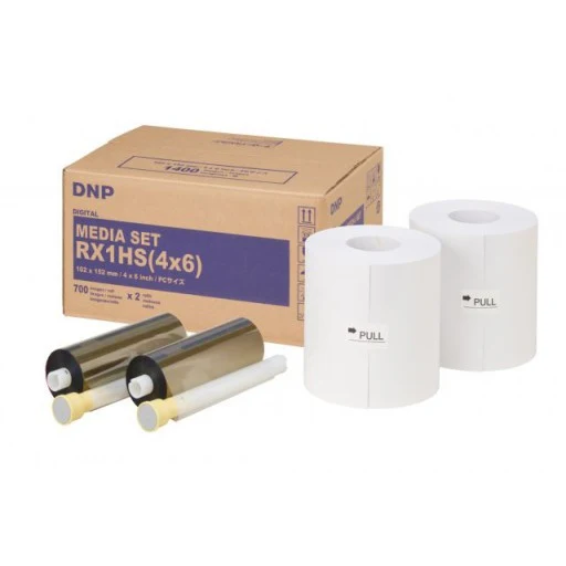 DNP Papier DSRX1HS-4X6 2 Rol à 700 St. 10x15 fur DS-RX1HS