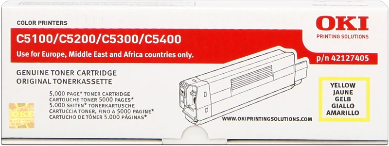 OKI 42127405 Gelb Toner