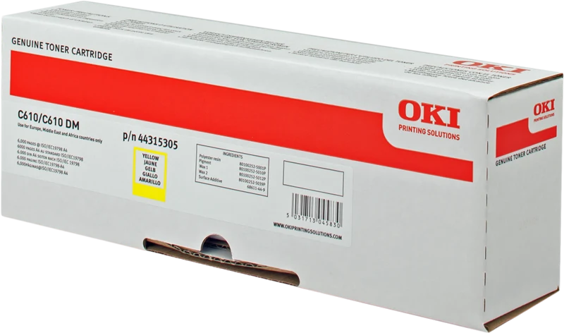OKI 44315305 Gelb Toner