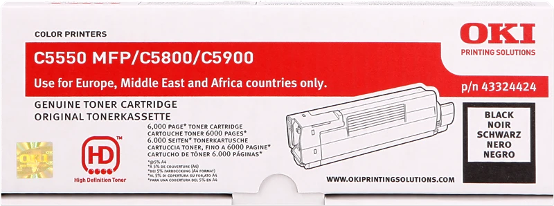 OKI 43324424 Schwarz Toner