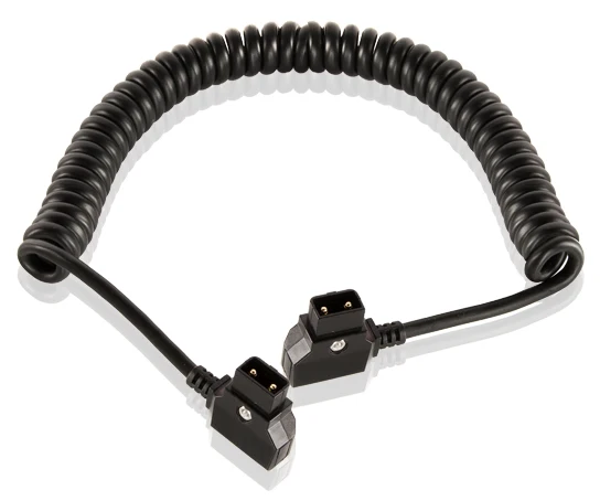 Shape D-Tap male to D-Tap male Kabel coiled 50cm