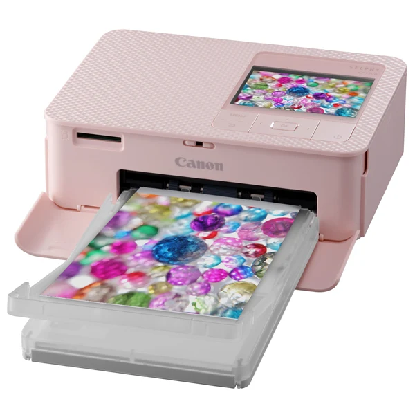 Canon SELPHY CP1500 Rosa + RP-108 Papier 10X15, 108 Ausdrucke
