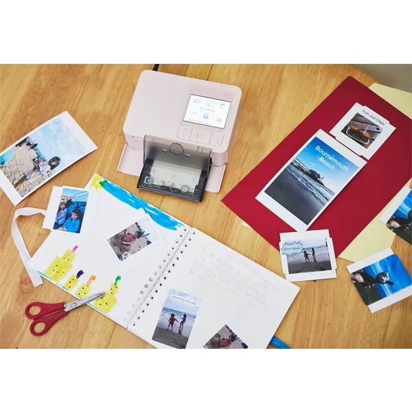 Canon SELPHY CP1500 Rosa + RP-108 Papier 10X15, 108 Ausdrucke