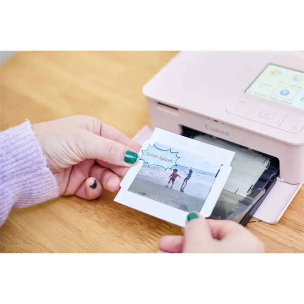 Canon SELPHY CP1500 Rosa + RP-108 Papier 10X15, 108 Ausdrucke