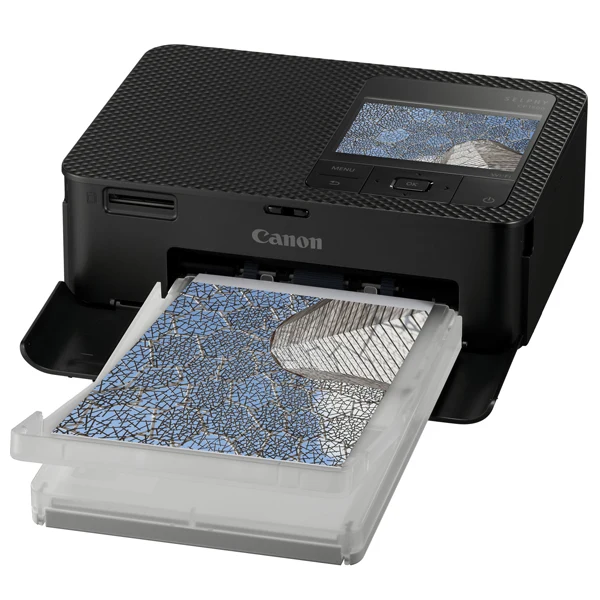 Canon SELPHY CP1500 Schwarz + RP-108 Papier 10X15, 108 Drucke